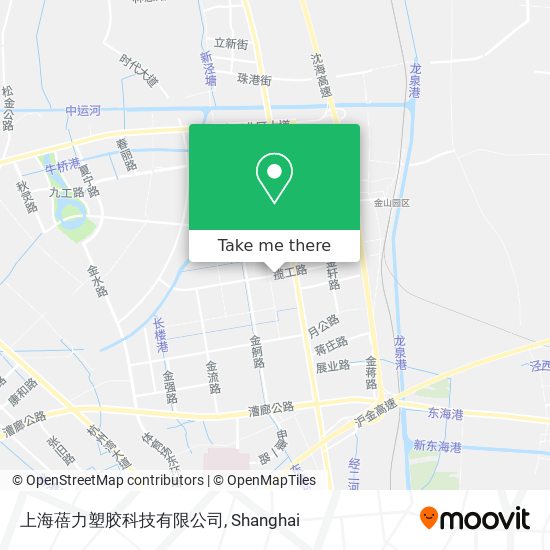上海蓓力塑胶科技有限公司 map