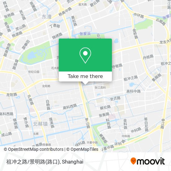 祖冲之路/景明路(路口) map