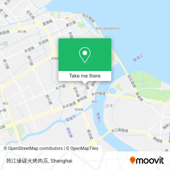 韩江缘碳火烤肉店 map