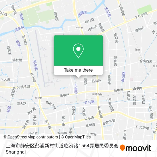 上海市静安区彭浦新村街道临汾路1564弄居民委员会 map