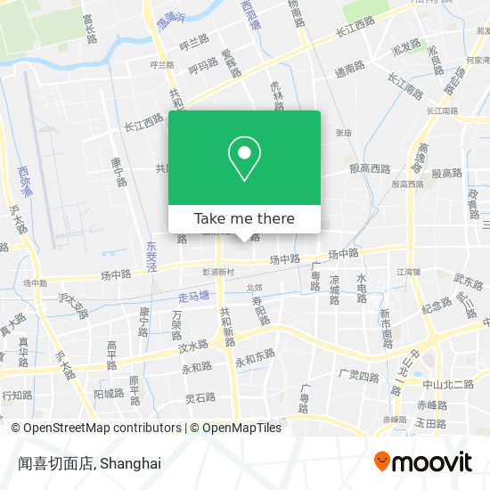 闻喜切面店 map