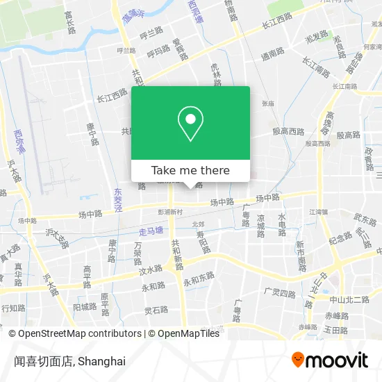 闻喜切面店 map