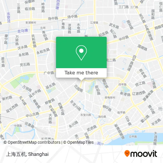 上海五机 map