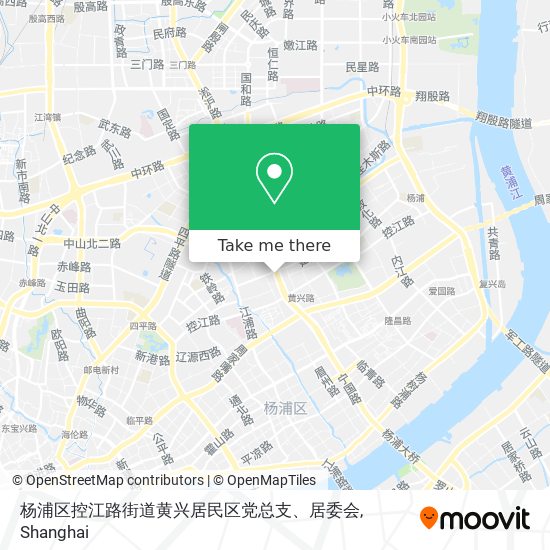 杨浦区控江路街道黄兴居民区党总支、居委会 map