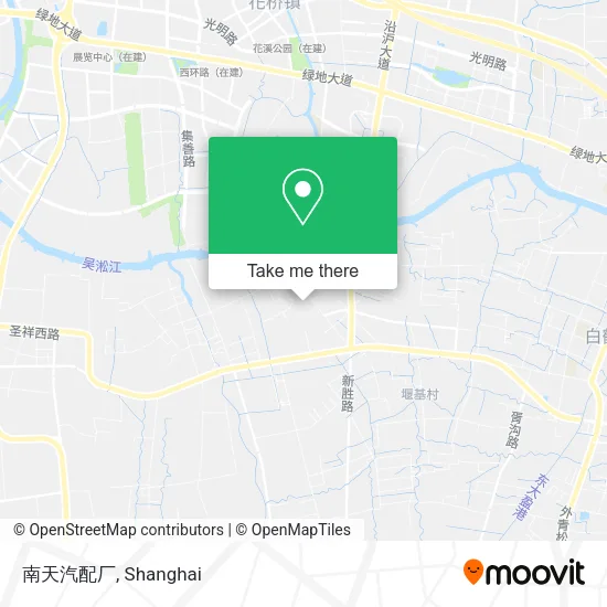 南天汽配厂 map