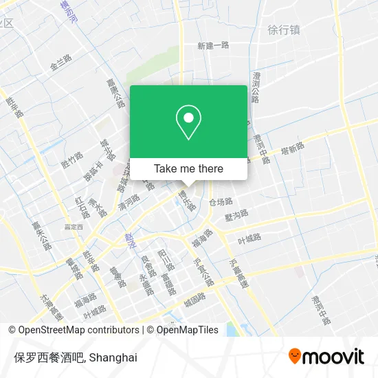 保罗西餐酒吧 map
