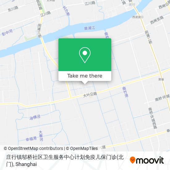 庄行镇邬桥社区卫生服务中心计划免疫儿保门诊(北门) map