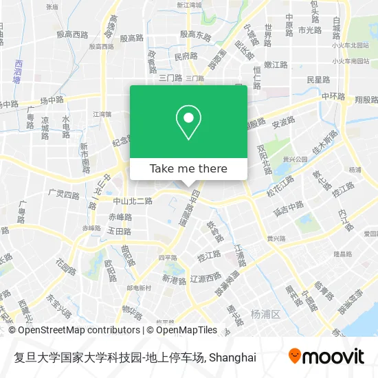 复旦大学国家大学科技园-地上停车场 map