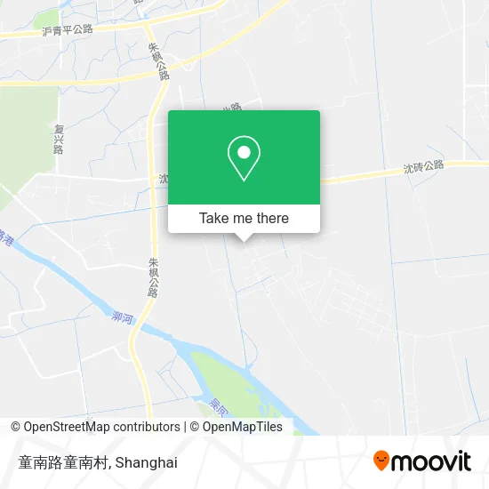 童南路童南村 map