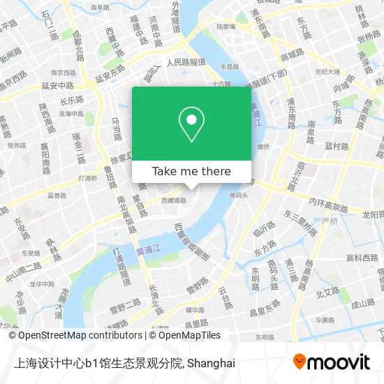 上海设计中心b1馆生态景观分院 map
