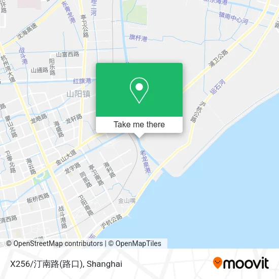 X256/汀南路(路口) map