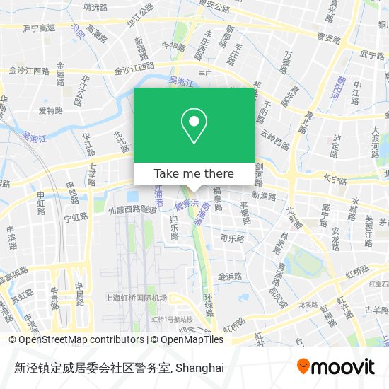 新泾镇定威居委会社区警务室 map