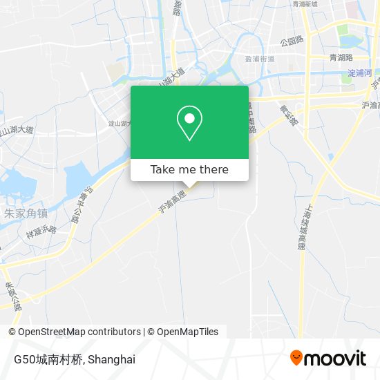 G50城南村桥 map