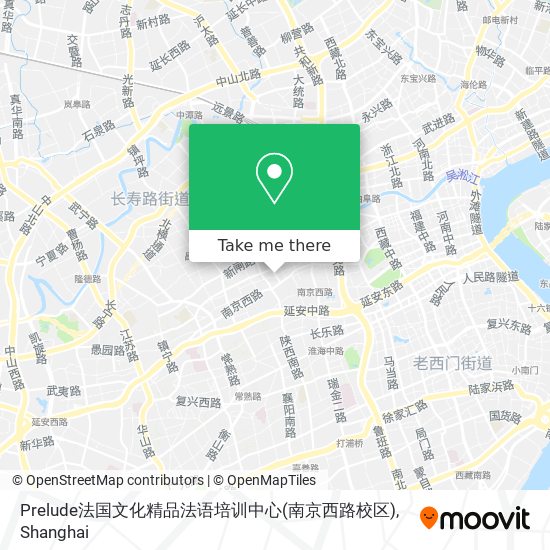 Prelude法国文化精品法语培训中心(南京西路校区) map