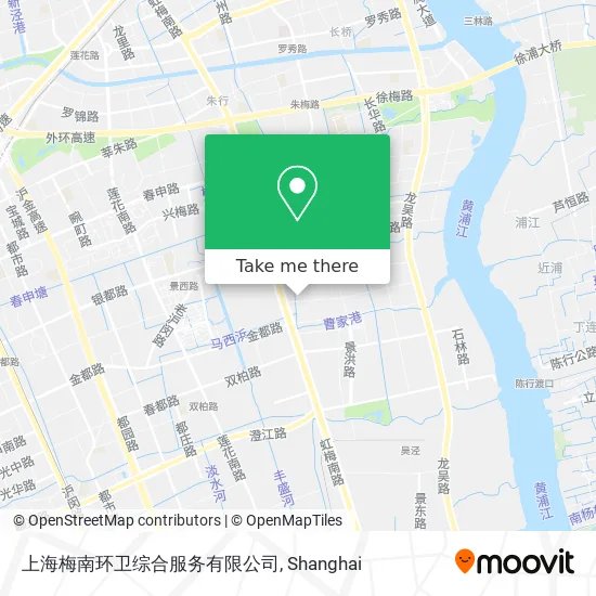上海梅南环卫综合服务有限公司 map