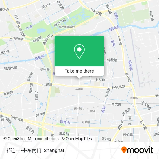 祁连一村-东南门 map