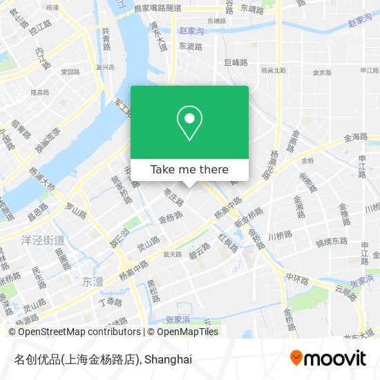 名创优品(上海金杨路店) map