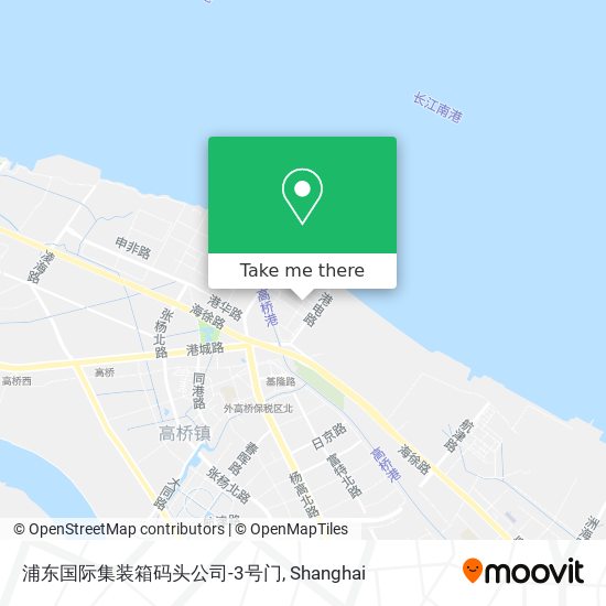 浦东国际集装箱码头公司-3号门 map