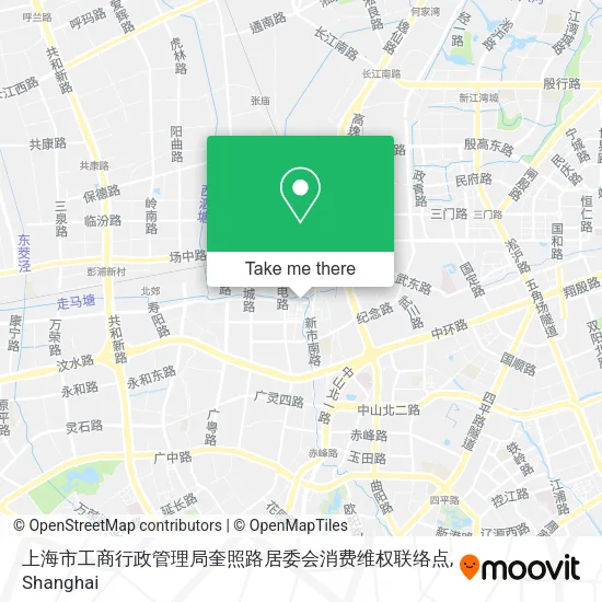 上海市工商行政管理局奎照路居委会消费维权联络点 map