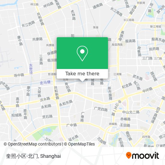 奎照小区-北门 map