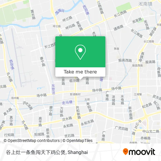 谷上灶一条鱼闯天下鸡公煲 map