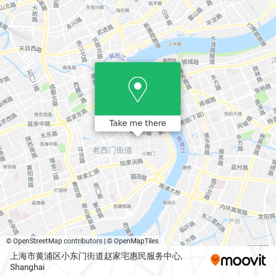 上海市黄浦区小东门街道赵家宅惠民服务中心 map