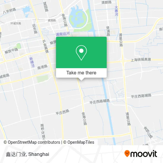鑫达门业 map