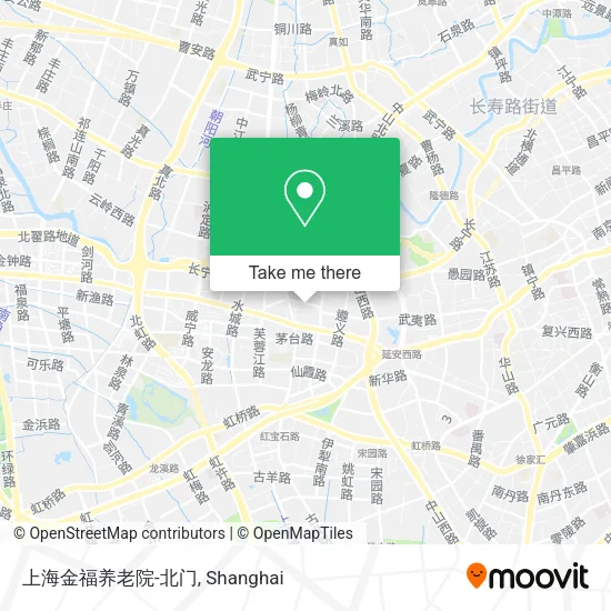 上海金福养老院-北门 map
