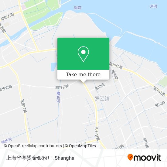 上海华亭烫金银粉厂 map