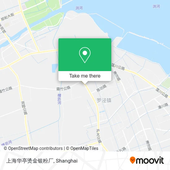 上海华亭烫金银粉厂 map