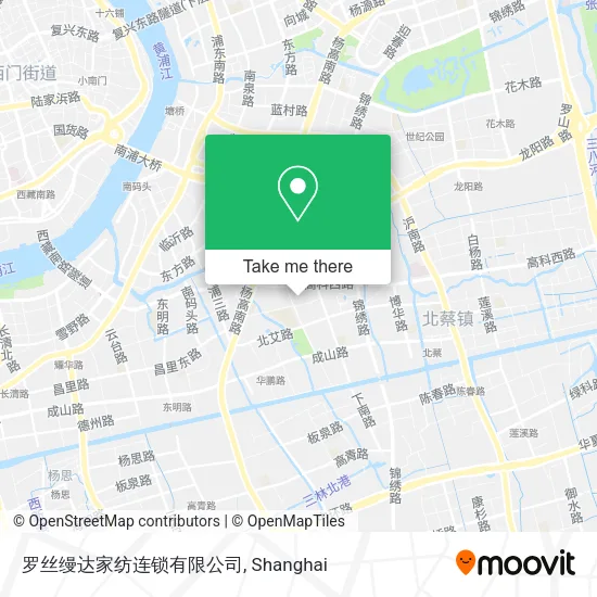罗丝缦达家纺连锁有限公司 map
