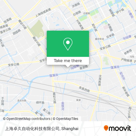 上海卓久自动化科技有限公司 map