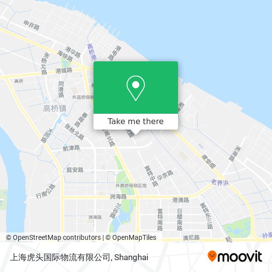 上海虎头国际物流有限公司 map