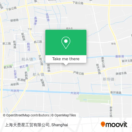 上海天赉星工贸有限公司 map