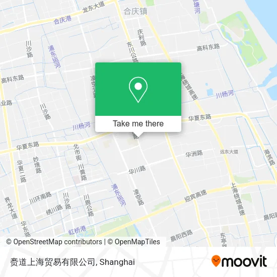 赉道上海贸易有限公司 map