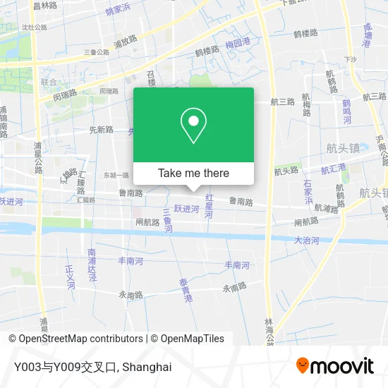 Y003与Y009交叉口 map