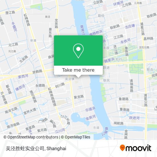 吴泾胜蛀实业公司 map