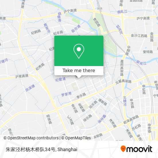 朱家泾村杨木桥队34号 map