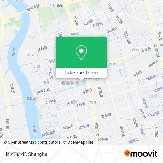 陈行新街 map