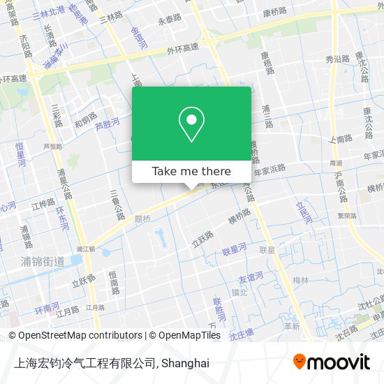 上海宏钧冷气工程有限公司 map