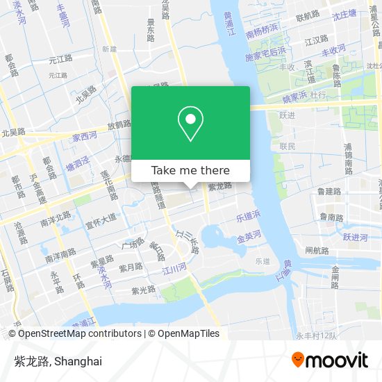 紫龙路 map