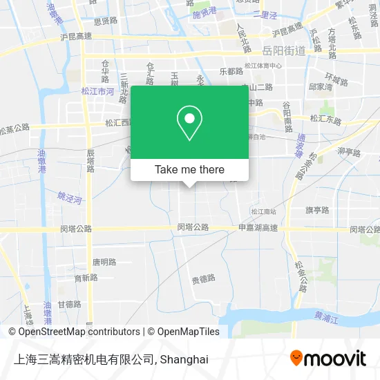 上海三嵩精密机电有限公司 map