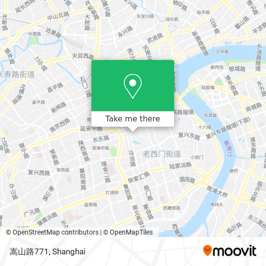 嵩山路771 map