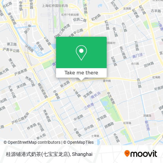 桂源铺港式奶茶(七宝宝龙店) map