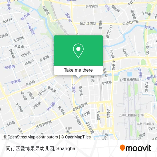 闵行区爱博果果幼儿园 map