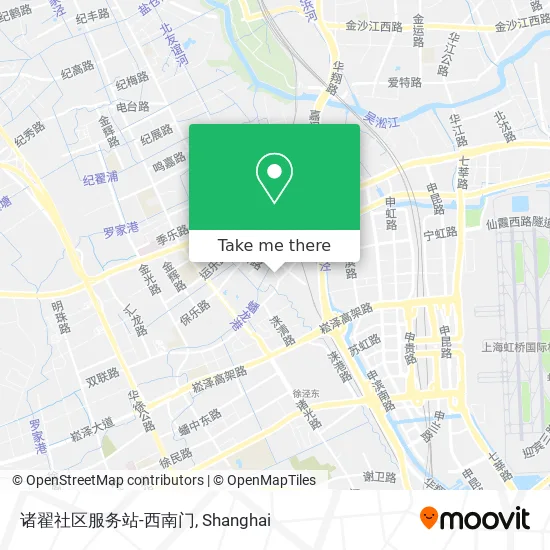 诸翟社区服务站-西南门 map