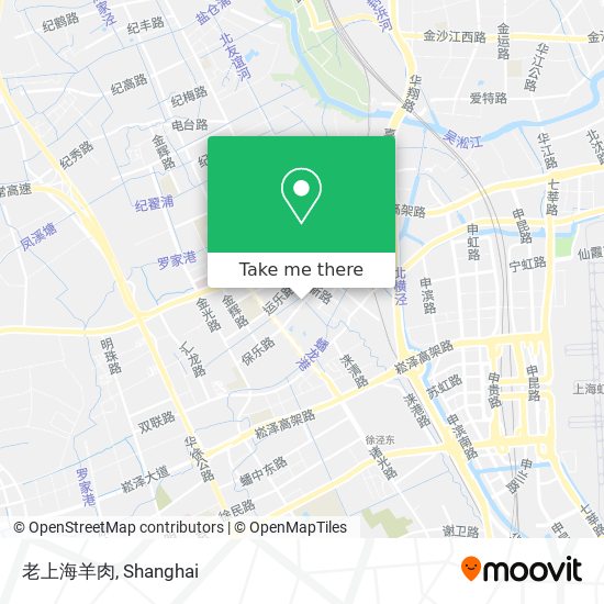 老上海羊肉 map