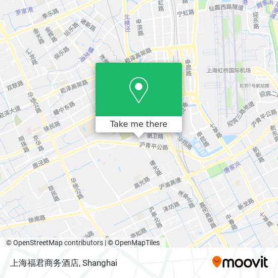 上海福君商务酒店 map