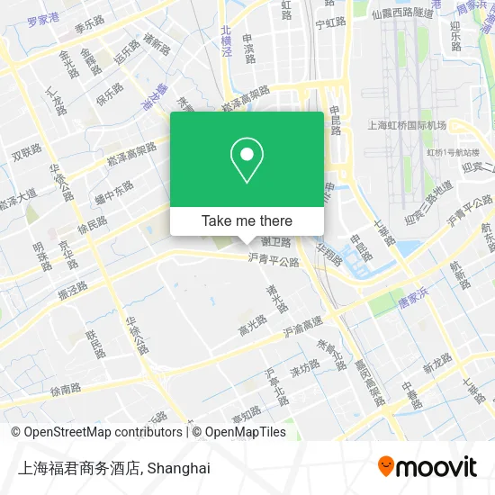 上海福君商务酒店 map