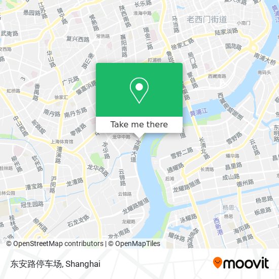 东安路停车场 map